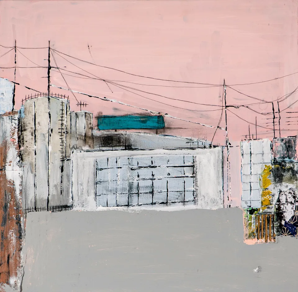 Memories No. 1, mixed media on canvas