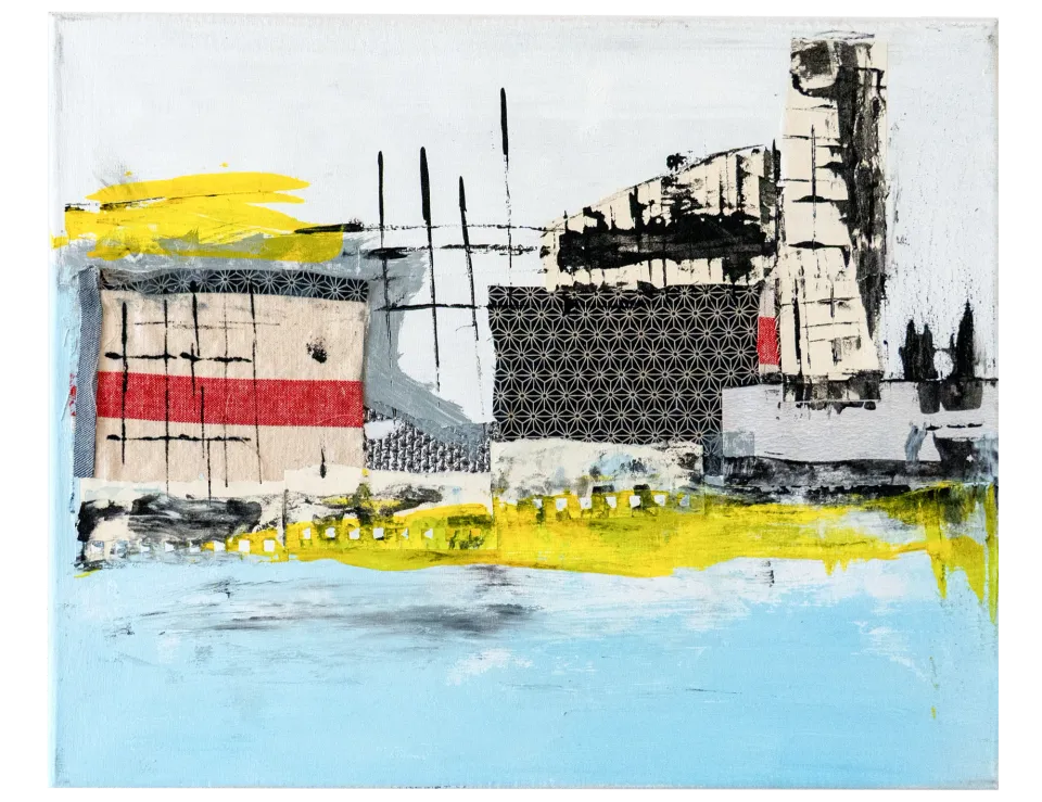 Memories No. 2, mixed media on canvas